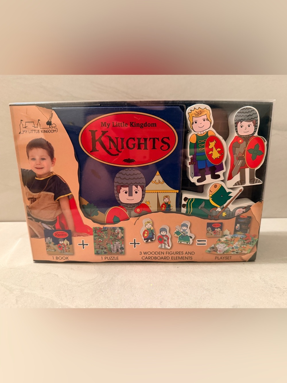 My Little Kingdom Knights Enchanted Box play set By Louise Buckens NEW